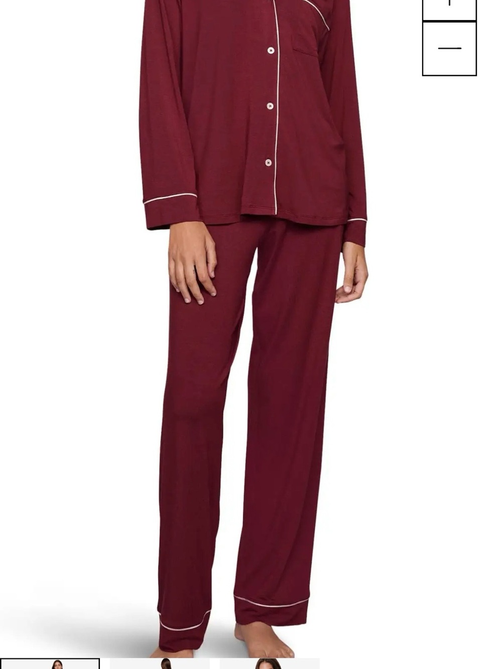 Eberjey Gisele Tencel Modal Long PJ Set (Size S)